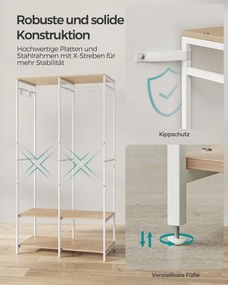 Otvorená šatníková skriňa RGR004W67