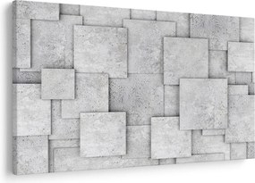 Obraz - Abstrakcia betónových kachličiek (90x60 cm)