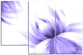Obraz na plátne - Elegantný kvet 1147VC (120x80 cm)