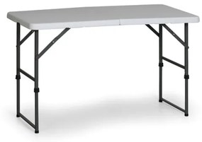 Cateringový stôl 1220 x 610 mm, skladacia doska