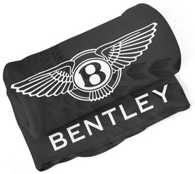 Sablio Deka Logo Bentley Čierny - 150x120 cm
