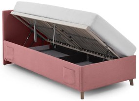 Ružová detská posteľ s úložným priestorom 90x200 cm Cool – Meise Möbel