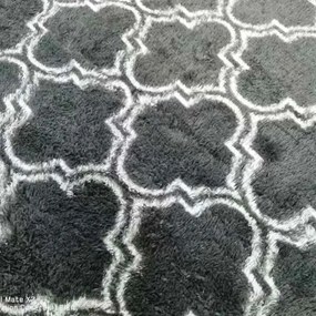 Protišmykový koberec DECOR sivý