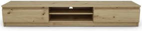 TV stolík Carlos, dub artisan, 175 cm