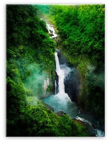 Obraz Styler Glasspik Views Waterfall, 70 × 100 cm