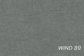 Rozkladacia rohová sedačka Vario univerzálna - sivá žinylka Wind 89