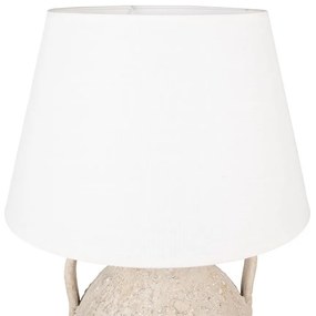 Stolná lampa TERRACOTTA BEIGE Ø40*65