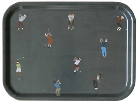 Fine Little Day Tácka Golfers by Elisabeth Dunker 20 x 27 cm