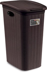 STEFANPLAST Košík na bielizeň Elegance 36 l, hnedý