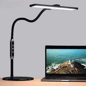 Stolná LED lampa LUCIO, základňa, diaľkový ovládač