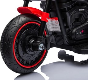 Motorka Chopper FASTER RAMIZ AHL008 - červená