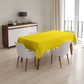 Sablio Obrus Žltá - 130x130 cm