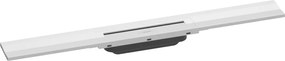 Hansgrohe RainDrain Flex, vrchná sada sprchového žľabu 800, skracovateľný, pre inštaláciu ku stene, biela matná, HAN-56051700