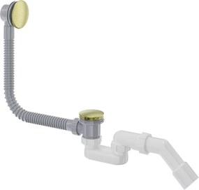 Deante Deante, vaňový sifón, automat ClickClack, zlatá matná, DEA-NHC_R57B