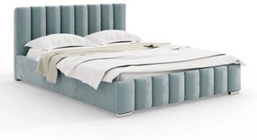 ANGIE 140X200 ČALÚNENÁ MANŽELSKÁ POSTEĽ FRENCH VELVET 679