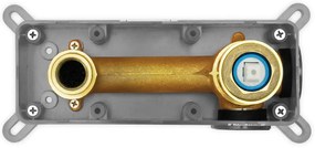 Rea Lungo Diamond, podomietková umývadlová batéria + BOX, medená lesklá, REA-B0540