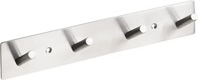 Bemeta Design EASY01: Vešiak, so 4 háčikmi, mat - 164106295