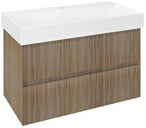 Sapho Sapho, FILENA umývadlová skrinka 82x51,5x43cm, dub, FID1285D