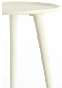 Kovový okrúhly odkladací stolík ø 36 cm Babína – Light &amp; Living