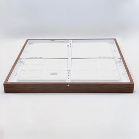 Brilagi - LED kúpeľňové svietidlo WOODY FRAME LED/40W/230V 60x60 IP44 dub čerešňa