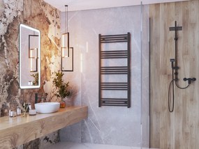 Gamma Erga Basic, vykurovacie teleso 1400x600 mm, 627 W, čierna, ERG-LAV-BASIC-14060-BK