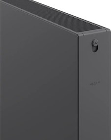 Mexen, Mexen Flat CF22 panelový radiátor 600 x 800 mm, bočné pripojenie, 1266 W, antracit - W422F-060-080-66