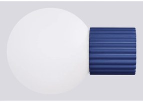 Tmavomodré nástenné svietidlo Orbital – Sollux