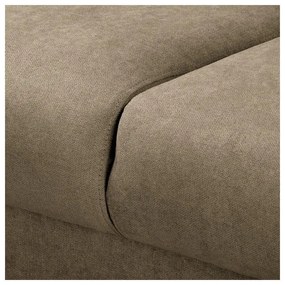 Svetlohnedá rohová pohovka (ľavý roh) Beata - Ropez