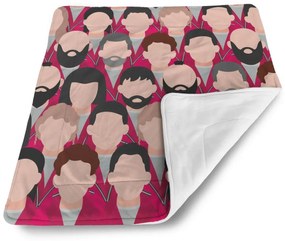 Sablio Deka pre bábätko Money heist Anonymné tváre - 90x120 cm