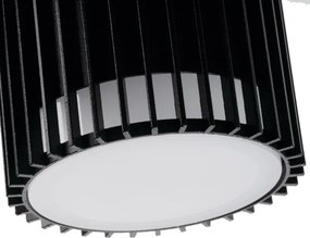 Kanlux 46202 - Vonkajšie nástenné bodové svietidlo so senzorom RADILO 1xGU10/11W/230V IP44 čierne