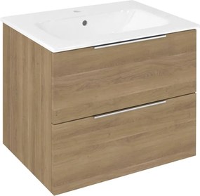Sapho Sapho, CIRASA umývadlová skrinka 59,2x52x46cm, dub cuneo, CR611-2525