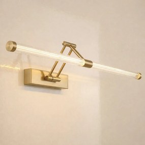 Toolight Toolight, LED nástenné svietidlo 60cm, 13W, 4000K, 1000lm, APP1900-1W, zlatá matná, OSW-66055