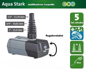 Heissner multifunkčné nastaviteľné čerpadlo 1400 - 2200 l/h, 27 W pre fontány, chrliče P2220E-00