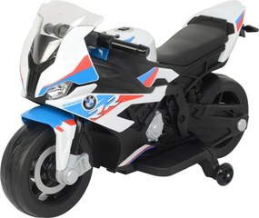 LEAN CARS Elektrická motorka na batériu BMW S1000RR 2156 biela