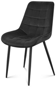 Huzaro Jedálenské stoličky Prince 3.0, sada 4 ks - černá