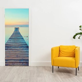 Fototapeta na dvere - Mólo do nekonečna (95x205cm)