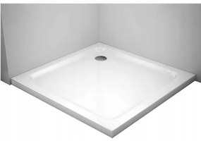 Sprchová vanička MEXEN SLIM 90x90 cm + sifón biela