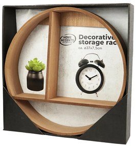 Nástenná dekoratívna polica ACCENTS 37 cm - viac farieb Farba: Svetlohnedá