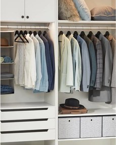 Drevené vešiaky na šaty, sada 20 kusov, z masívneho dreva, čierne