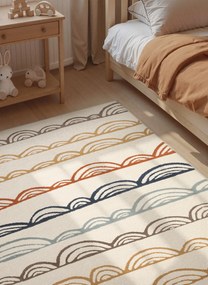 Hanse Home, Detský koberec Adventures 106431 Cream Multicolor, 120x170, viacfarebná, detská izba