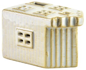 Vánoční keramická LED dekorace Larsen II bílá