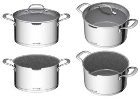 G21 Sada riadu G21 Gourmet Miracle s hrncom navyše, 11 dielov, nerez/greblón