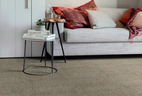 Koberce Breno Metrážny koberec CASHMERE 964, šíře role 400 cm, hnedá