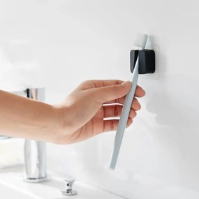 Čierne silikónové multifunkčné držiaky v súprave 2 ks Film Hook – YAMAZAKI