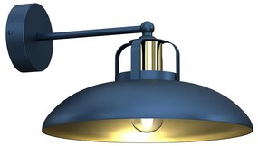 Nástenné svietidlo FELIX 1xE27/60W/230V modrá