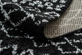 Behúň BERBER ETHNIC G3802 čierny Fredzle berber marokánsky
