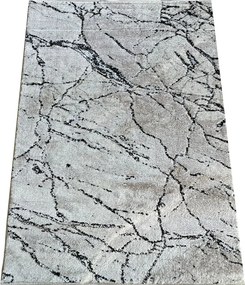 Koberec Opera 8090 GREY – sivý obdĺžnikový koberec s vzorom Rozmer: 60x100 cm