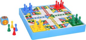 Spoločenská hra LUDO Penguin modrá