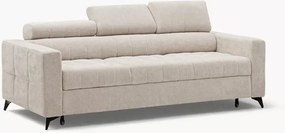 Sofa Nardo s funkciou spania - svetlý béžový šenil Vibe 06