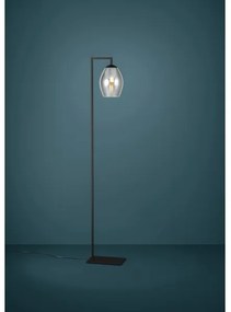 Eglo 390256 - Stojacia lampa ESTANYS 1xE27/40W/230V dymová